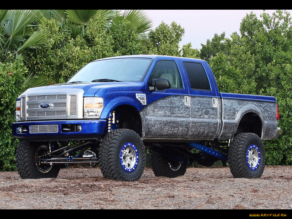 2008, ford, 250, super, duty, by, fabtech, 
